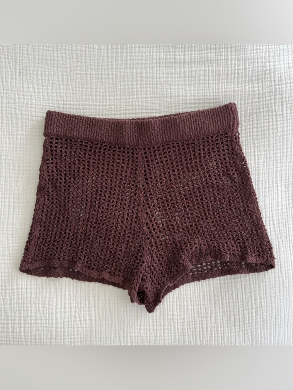 Abercrombie & Fitch Crochet-Style Coverup Short